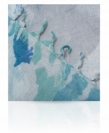 Палантин Женский W-CANVAS/BLU